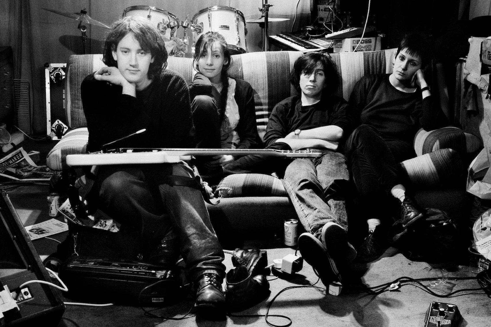 A banda My Bloody Valentine em 1988