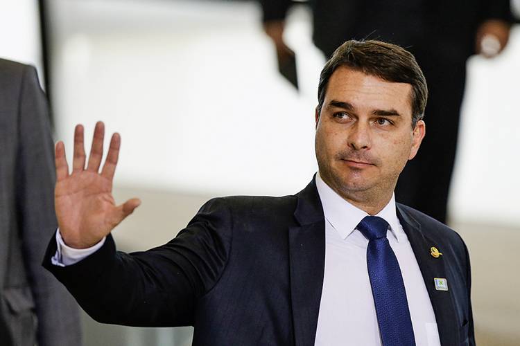 ALVO   Flávio: relatórios deram pontapé inicial à investigação de rachadinha  