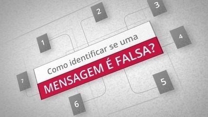 Como identificar se uma mensagem é falsa