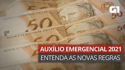VÍDEO: Auxílio Emergencial 2021   entenda as regras da nova rodada