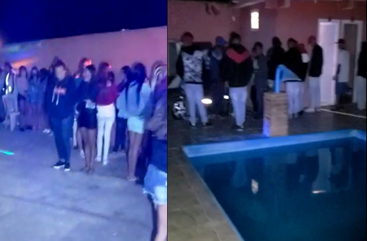 PM interrompe festa com 150 pessoas em Ribeirão das Neves e organizador é preso por fornecer bebida a menores