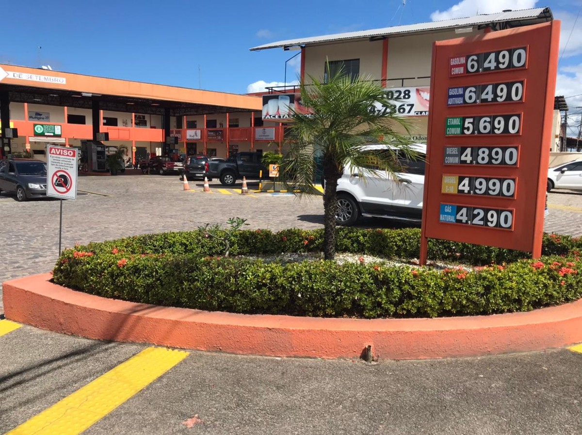 Após novo reajuste, litro da gasolina chega a R$ 6,49 em Natal
