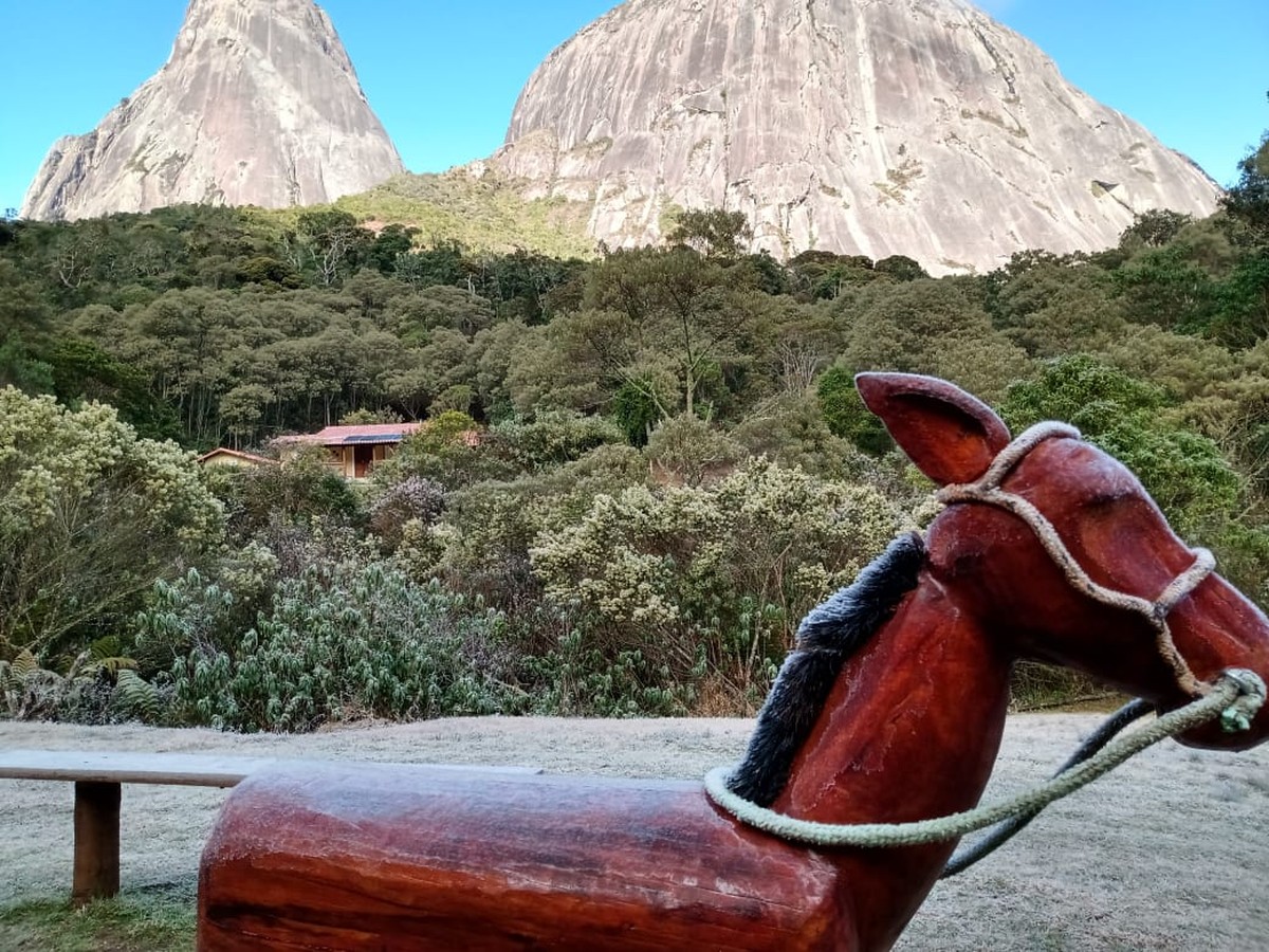 Frio na Serra do RJ: veja imagens em destaque nesta sexta-feira, 30 de julho | Região Serrana | G1