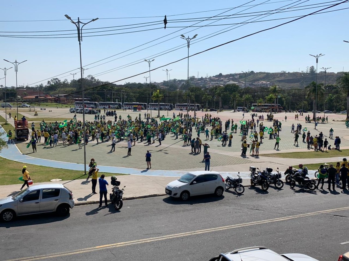 7 de setembro: manifestantes se reúnem em ato a favor de Bolsonaro em Votorantim