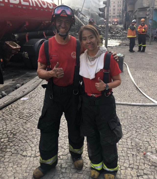 Bombeira de Andradina trabalha em incêndio na capital paulista – Folha da Região
